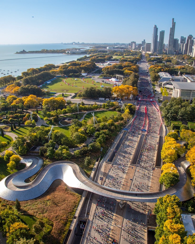 Chicago Marathon Start